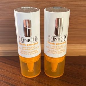 NEW Clinique fresh pressed Vitamin C booster.